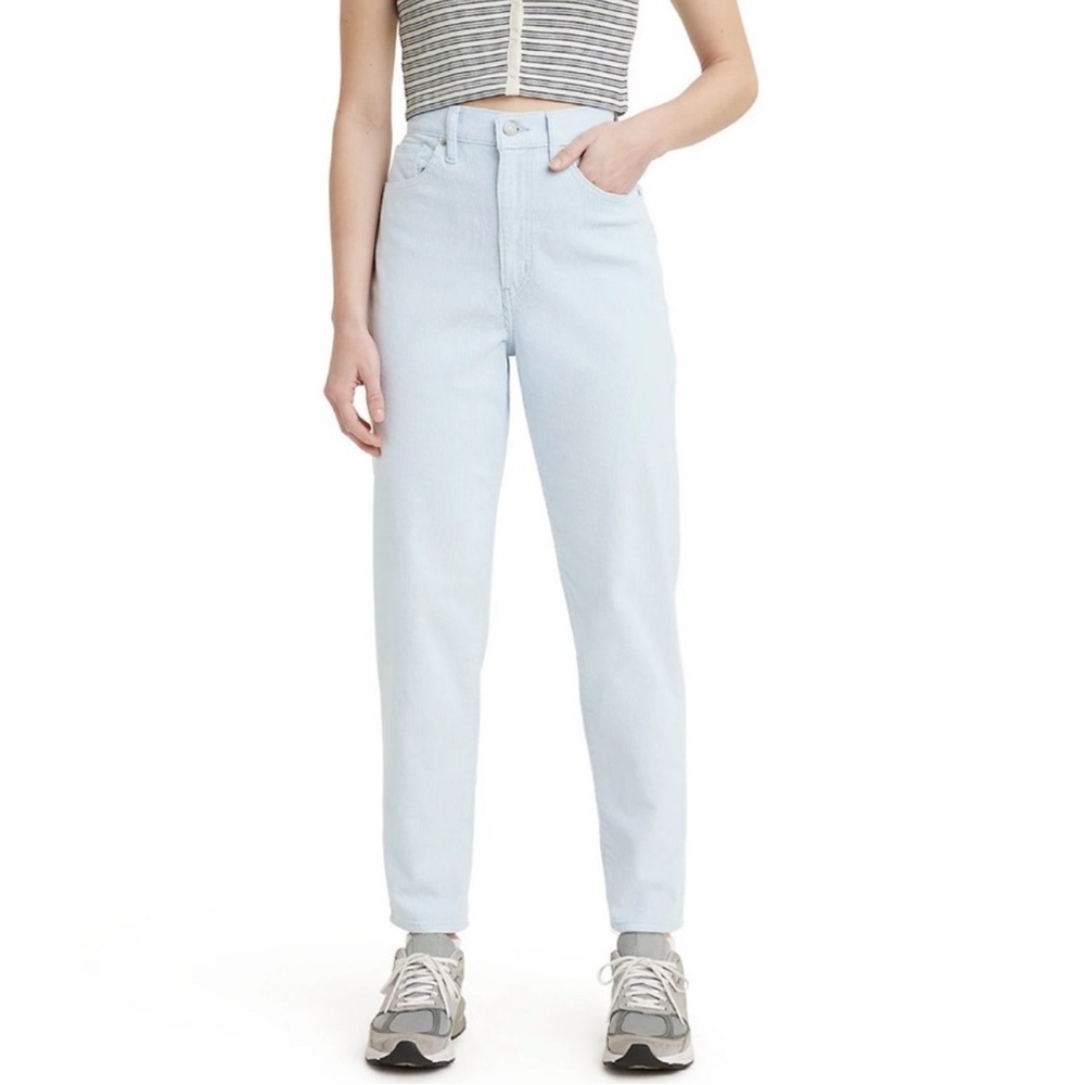 Levi’s Women’s Corduroy High Waisted Mom Jean Size W28 L27